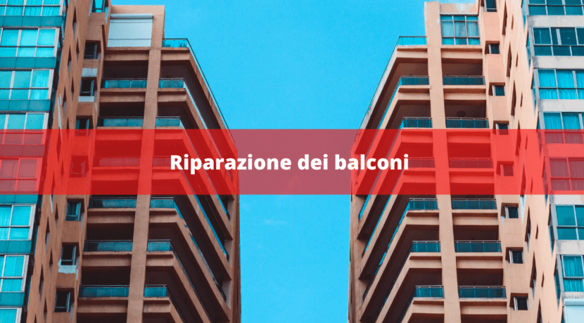 riparazione dei balconi
