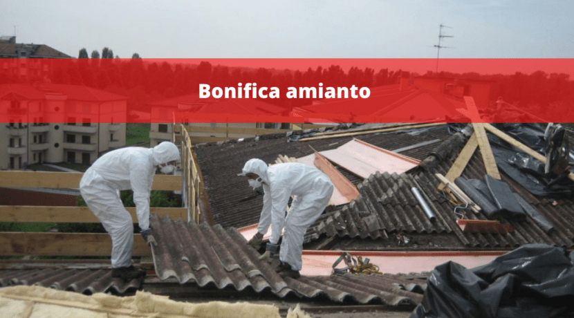 bonifica amianto - rimozione - confinamento