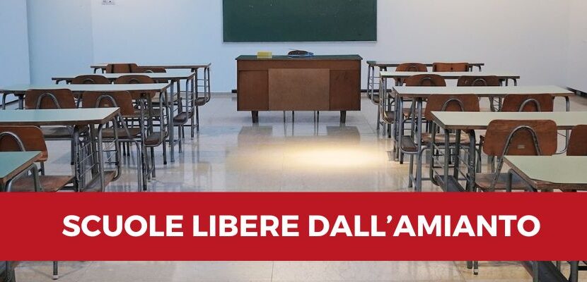 scuole libere dall'amianto